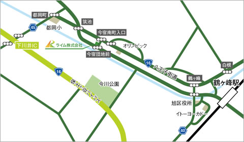 アクセスマップ